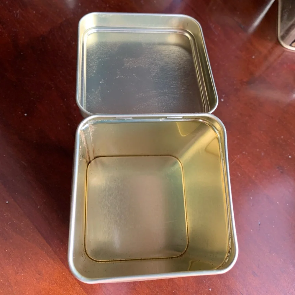 Lot of 5 Metal Tea Tins from Mark T. Wendell Tea Company - Picture 7 of 16